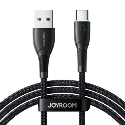 USB-A - USB-C Joyroom S-A32 -data- ja latauskaapeli, 100W, 1m, Musta