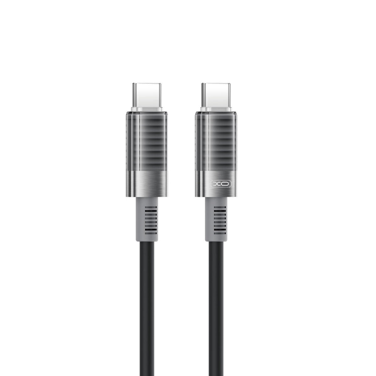 USB-C - USB-C -data- ja latauskaapeli XO Design NB-Q282B, 60W, 1m, Musta