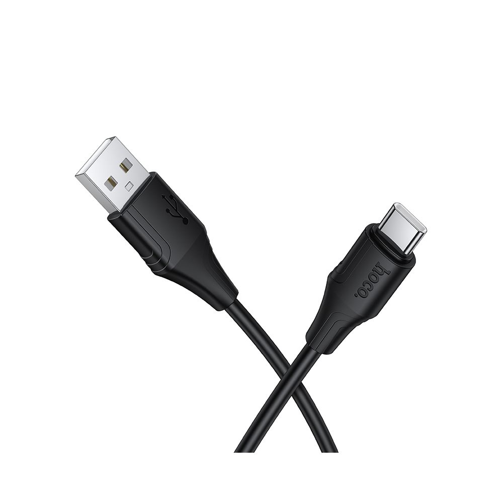 USB-A to USB-C Data and Charging Cable HOCO X124, 18W, 1m, Black