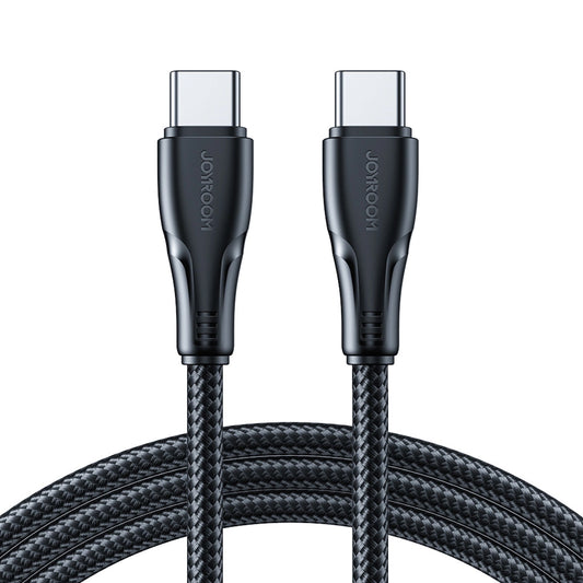 USB-C - USB-C -kaapeli ja lataus Joyroom S-A11, 60W, 0.25m, Musta