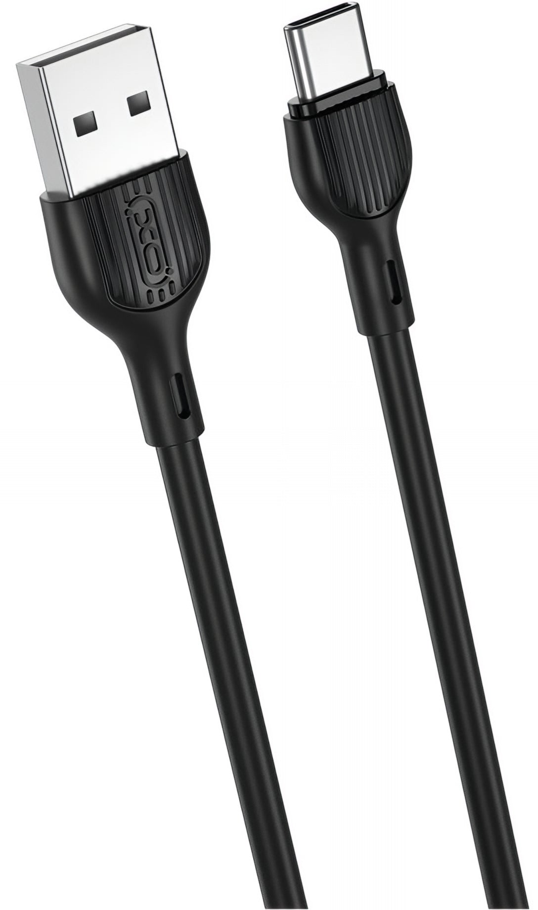 USB-A - USB-C -data- ja latauskaapeli XO Design NB200, 10W, 1m, Musta