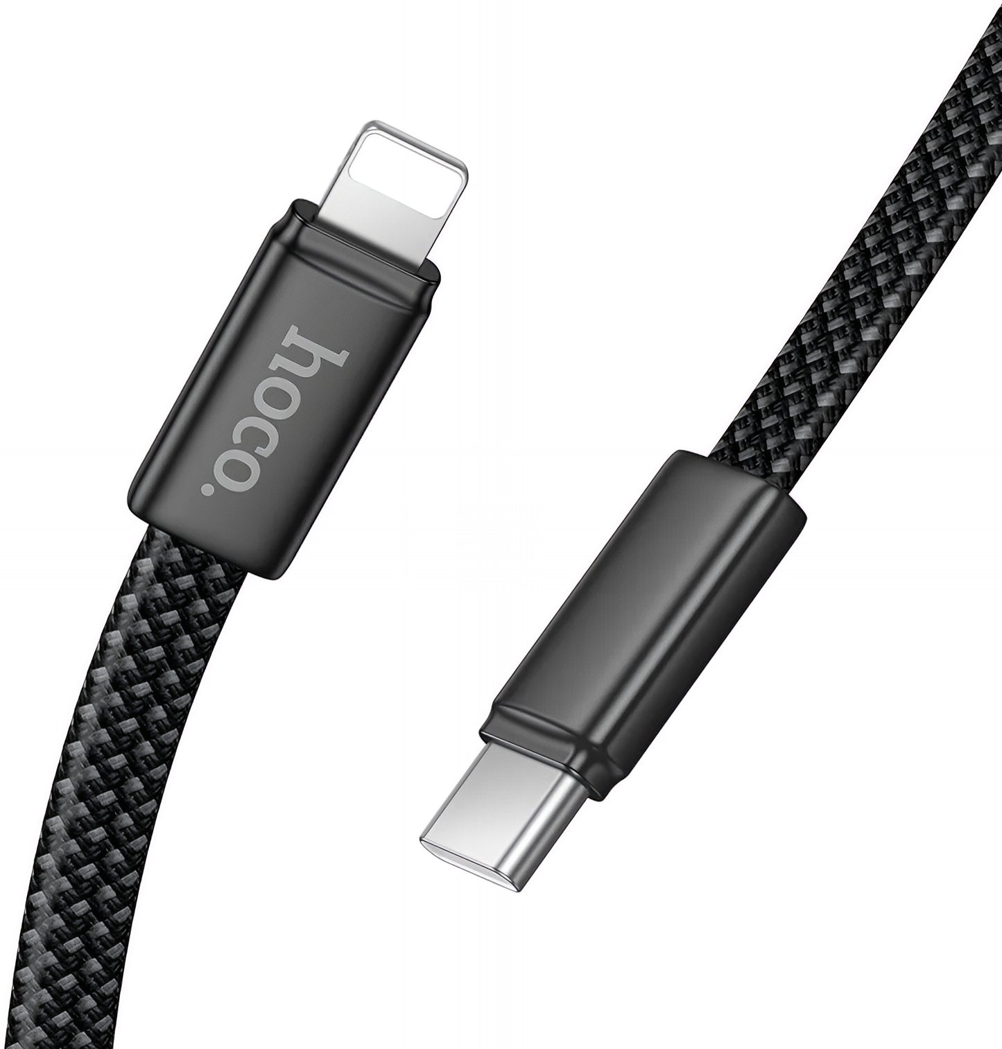 USB-C - Lightning HOCO X125 -data- ja latauskaapeli, 30W, 1m, Musta