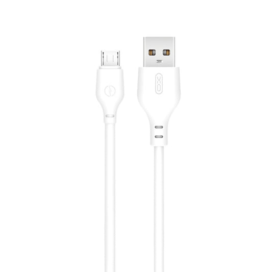 USB-A - microUSB-lataus- ja tiedonsiirtokaapeli XO Design NB103, 18W, 1m, Valkoinen