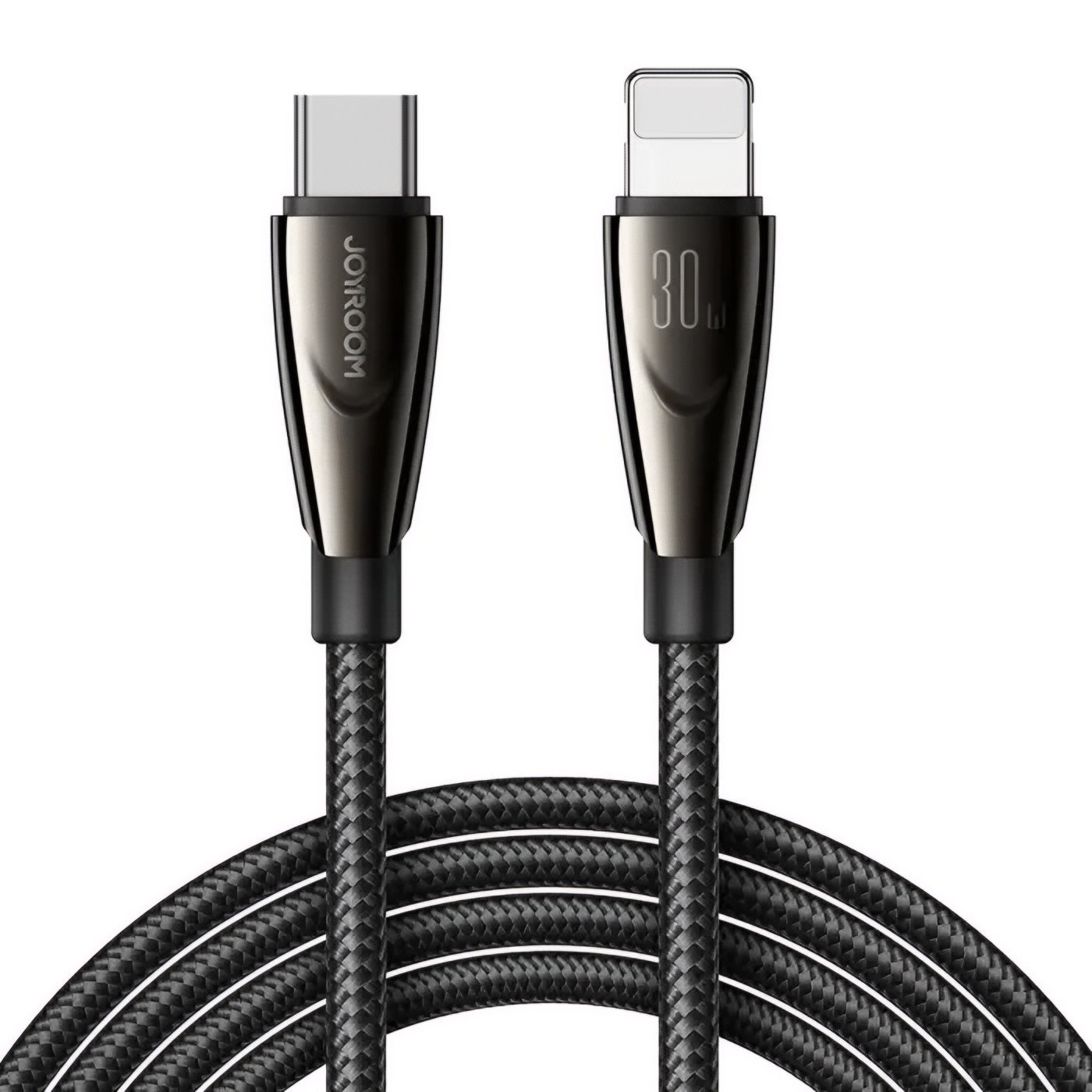 USB-C - Lightning Joyroom S-A31 -data- ja latauskaapeli, 30W, 1.2m, Musta