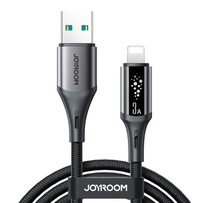 USB-A - Lightning Joyroom S-A60 StarTalk -data- ja latauskaapeli, 18W, 1.2m, Musta