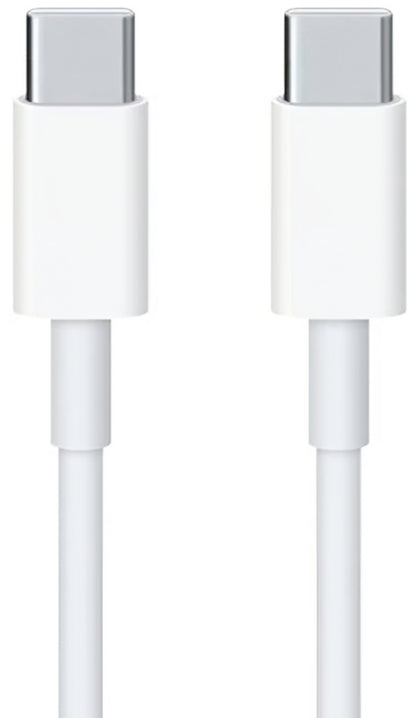USB-C - USB-C Google -kaapeli, 30W, 1m, Valkoinen GA00735