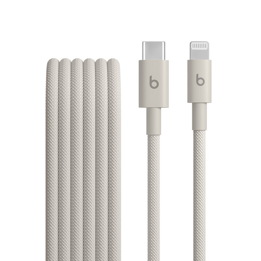 USB-C - Lightning Beats -data- ja latauskaapeli, 1.5m, Beige MDGL4ZM/A