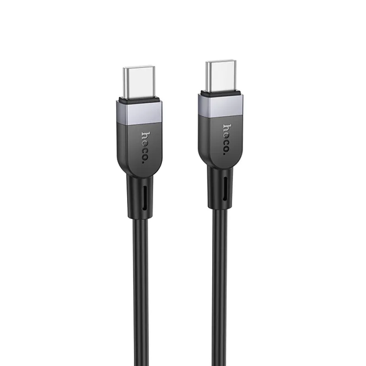 USB-C-tietojen ja latauskaapeli - USB-C HOCO X109, 60W, 3m, Musta