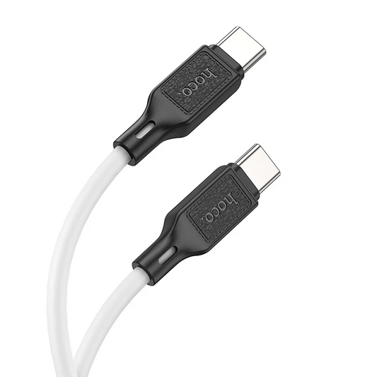 USB-C-tietojen ja latauskaapeli - USB-C HOCO X90, 60W, 1m, Valkoinen