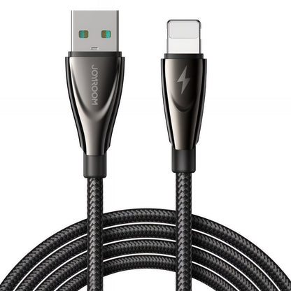 USB-A - Lightning -tietojen siirto- ja latauskaapeli Joyroom SA31-AL3, 18W, 1,2 m, musta