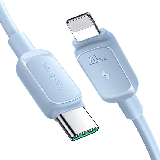 USB-C - Lightning Tietojen ja Latauksen Kaapeli Joyroom S-A14, 20W, 1,2m, Sininen