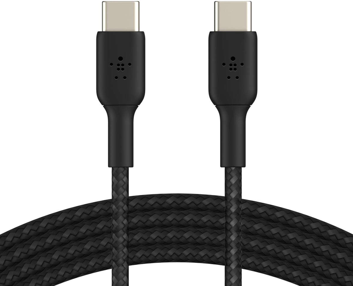 USB-C-tietojen ja latauksen kaapeli - USB-C Belkin BoostCharge Pro, 60W, 2m, Musta CAB004bt2MBK
