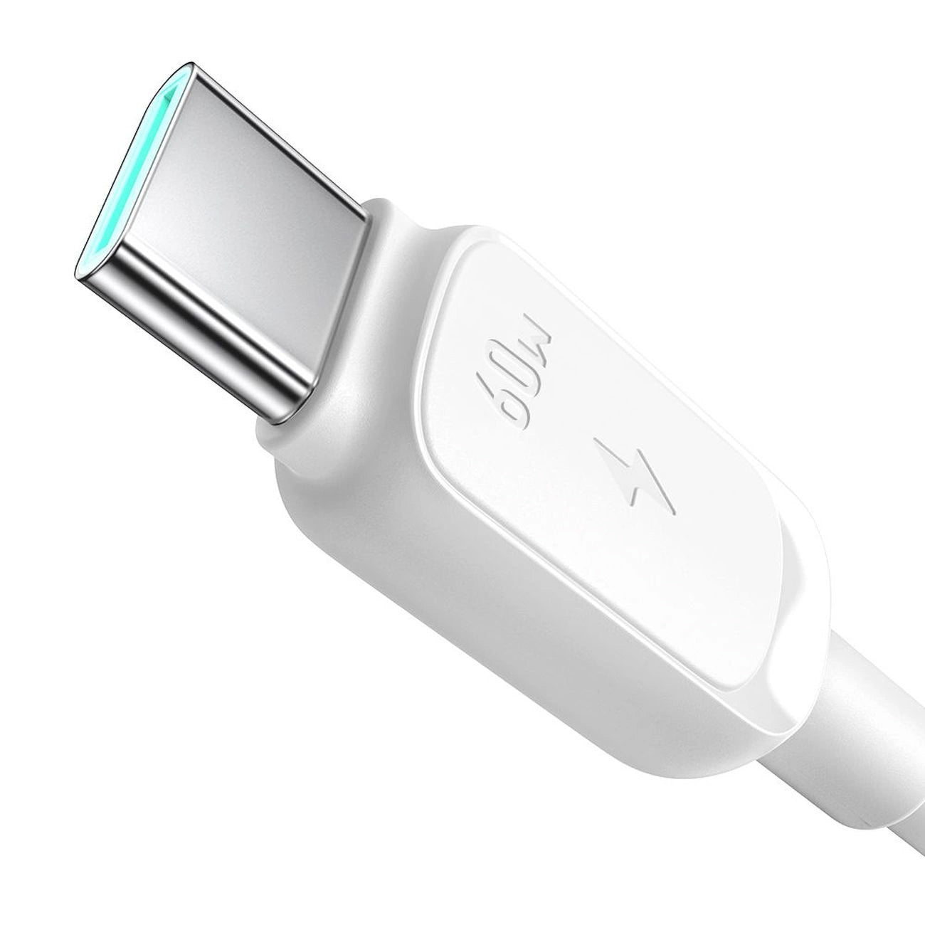 USB-C - USB-C Joyroom S-A14 -kaapeli, 60W, 1.2m, Valkoinen