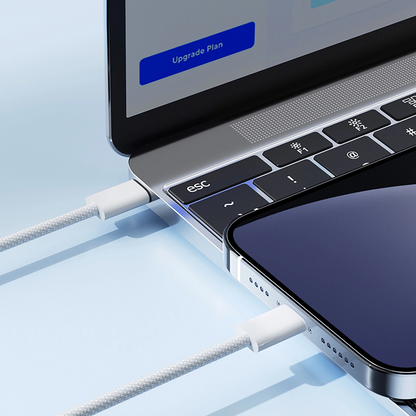 USB-C - Lightning Joyroom S-A45 -kaapeli, 30W, 1m, Valkoinen