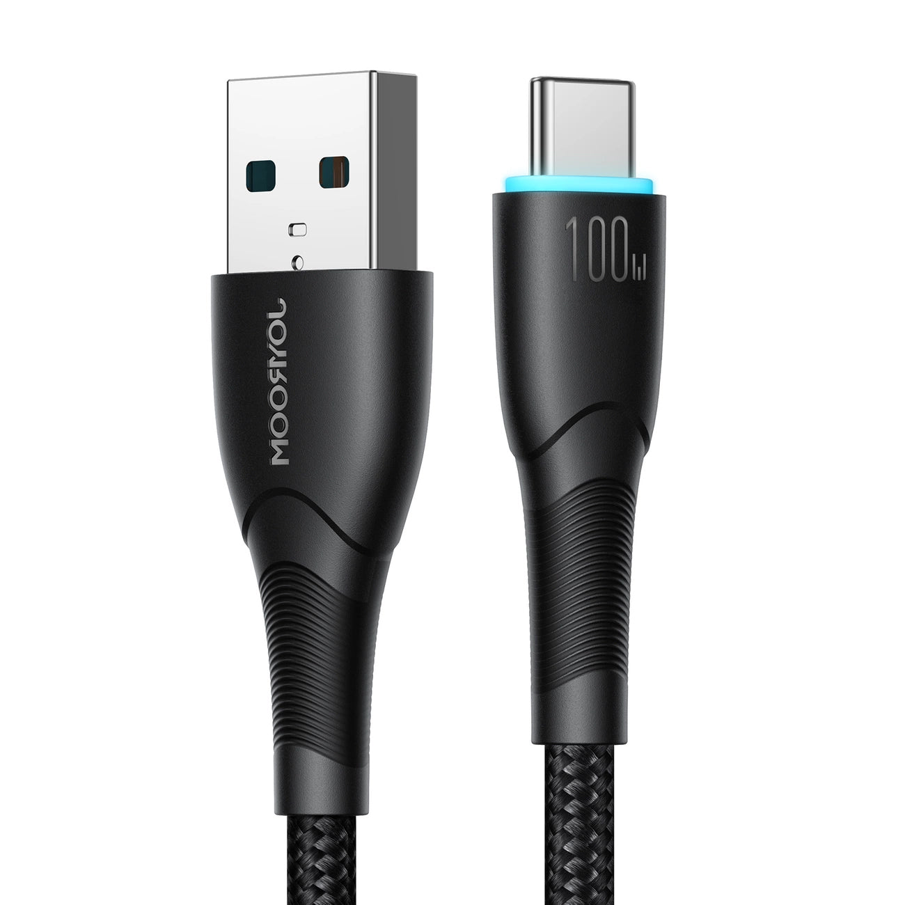 USB-A - USB-C Joyroom S-A32 -data- ja latauskaapeli, 100W, 1m, Musta
