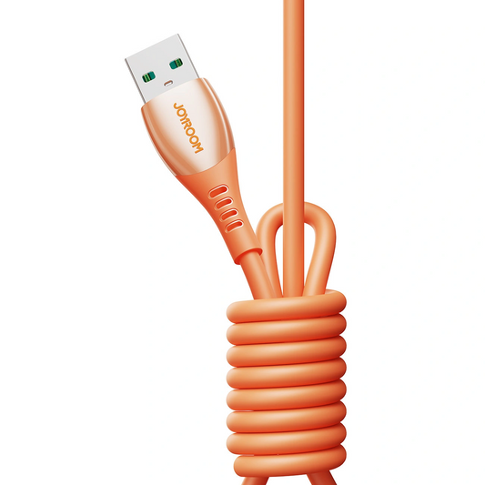 USB-C to Lightning Data and Charging Cable Joyroom S-A59 Vibrant, 30W, 1.2m, Orange