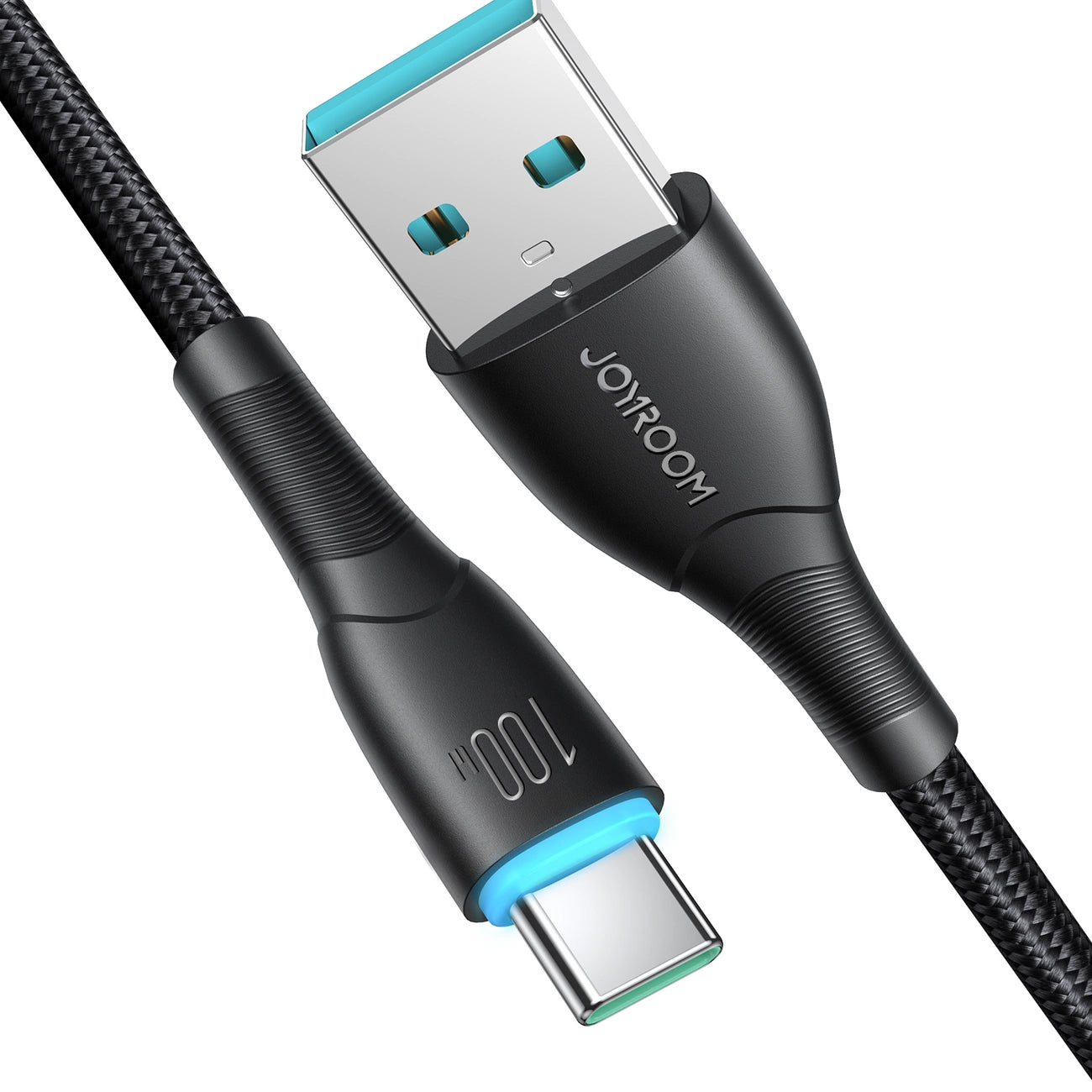 USB-A - USB-C Joyroom S-A32 -data- ja latauskaapeli, 100W, 1m, Musta
