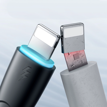 Joyroom SA32-AL3 USB-A–Lightning-datakaapeli ja latauskaapeli, 18 W, 1 m, musta