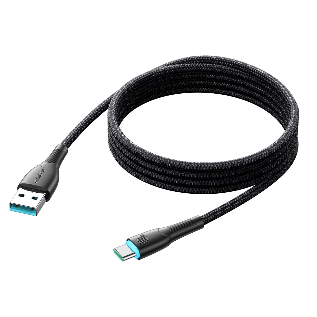 USB-A - USB-C Joyroom S-A32 -data- ja latauskaapeli, 100W, 1m, Musta