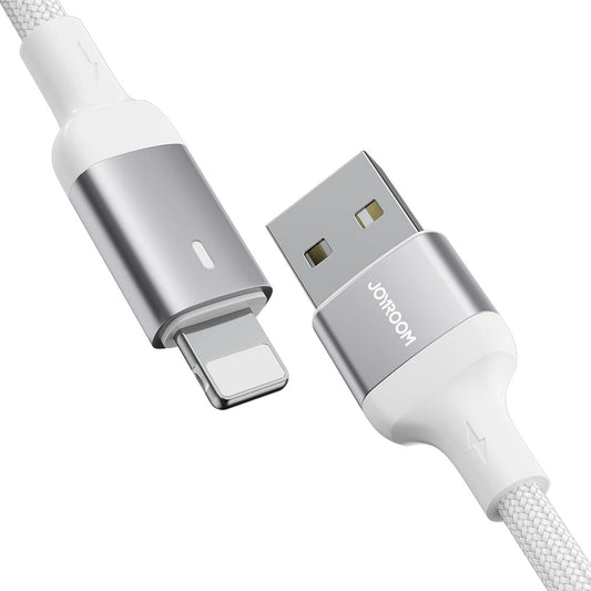 USB-A - Lightning Joyroom A10 -data- ja latauskaapeli, 18W, 1.2m, Valkoinen