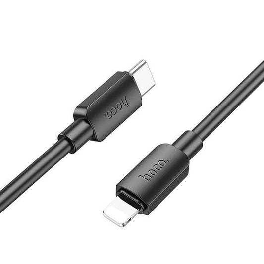 USB-C - Lightning HOCO X96 -data- ja latauskaapeli, 20W, 1m, Musta