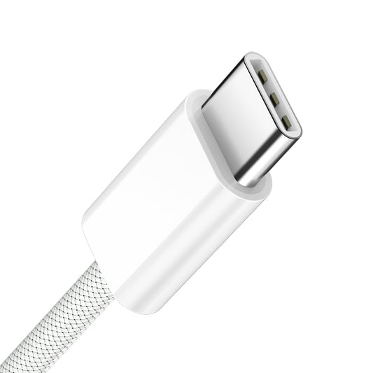 USB-C - USB-C -kaapeli BWOO BO-X284, 60W, 1m, Valkoinen