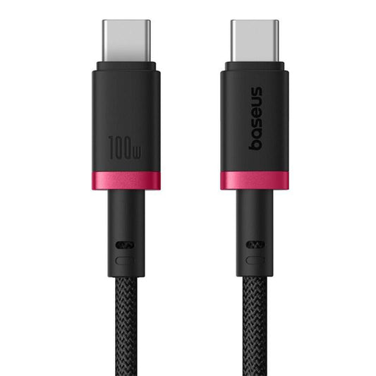 USB-C - USB-C Baseus Dura Series -data- ja latauskaapeli, 100W, 1m, Punainen P10377803U01-01