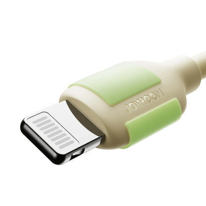 USB-C - Lightning Joyroom S-A53 Data- ja latauskaapeli, 30W, 2m, Beige