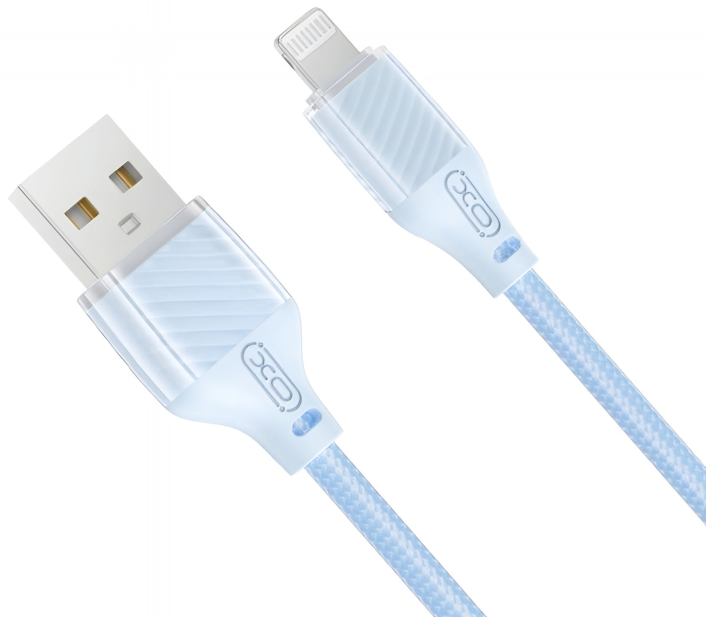 USB-A - Lightning -data- ja latauskaapeli XO Design NB291, 18W, 1m, Sininen