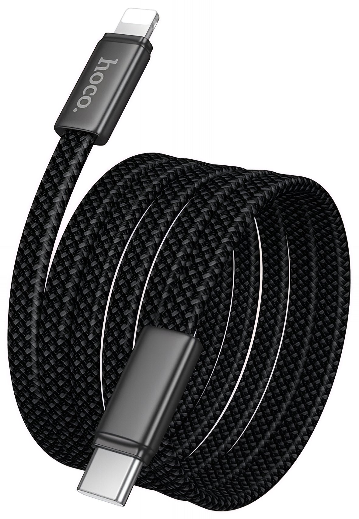 USB-C - Lightning HOCO X125 -data- ja latauskaapeli, 30W, 1m, Musta