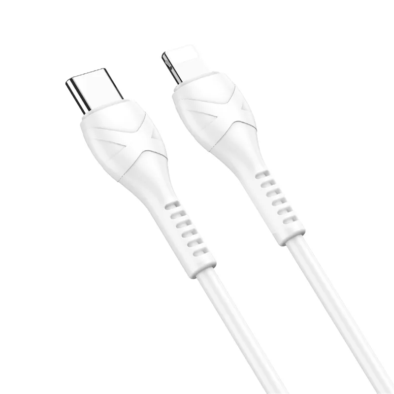 USB-C - Lightning HOCO X37 Data- ja Latauskaapeli, 27W, 1m, Valkoinen