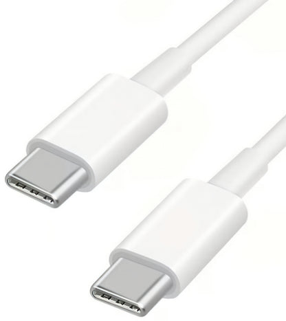 USB-C - USB-C Google -kaapeli, 30W, 1m, Valkoinen GA00735