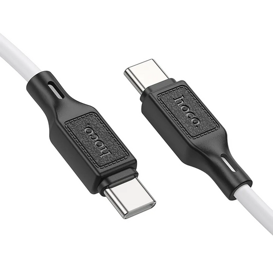 USB-C-tietojen ja latauskaapeli - USB-C HOCO X90, 60W, 1m, Valkoinen