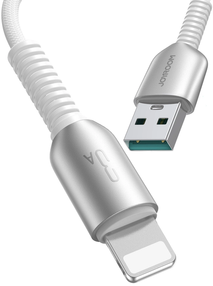 USB-A - Lightning -tietojen ja latauskaapeli Joyroom S-A51, 18W, 1,2 m, harmaa
