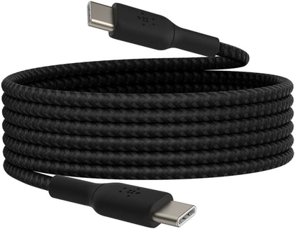 USB-C-tietojen ja latauksen kaapeli - USB-C Belkin BoostCharge Pro, 60W, 2m, Musta CAB004bt2MBK