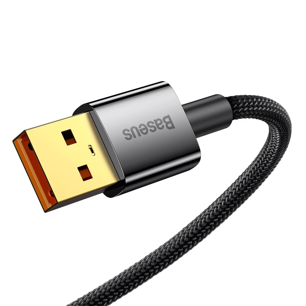 USB-A - USB-C Data- ja Latauskaapeli Baseus Explorer, 100W, 2m, Musta CATS000301