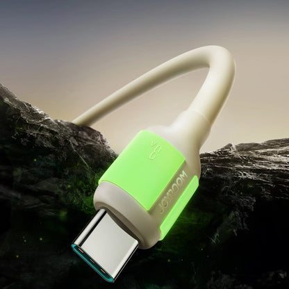 USB-A - USB-C Joyroom S-A53 Data- ja Latauskaapeli, 18W, 1.2m, Beige