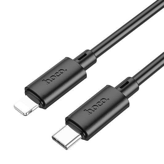 USB-C - Lightning HOCO X88 Data- ja Latauskaapeli, 20W, 1m, Musta