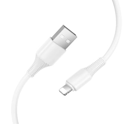 USB-C - Lightning HOCO X120 Data- ja Latauskaapeli, 20W, 1m, Valkoinen
