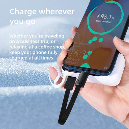 USB-C - USB-C Tech-Protect Ultraboost DNA -avainnippu, 60W, 0.17m, Harmaa