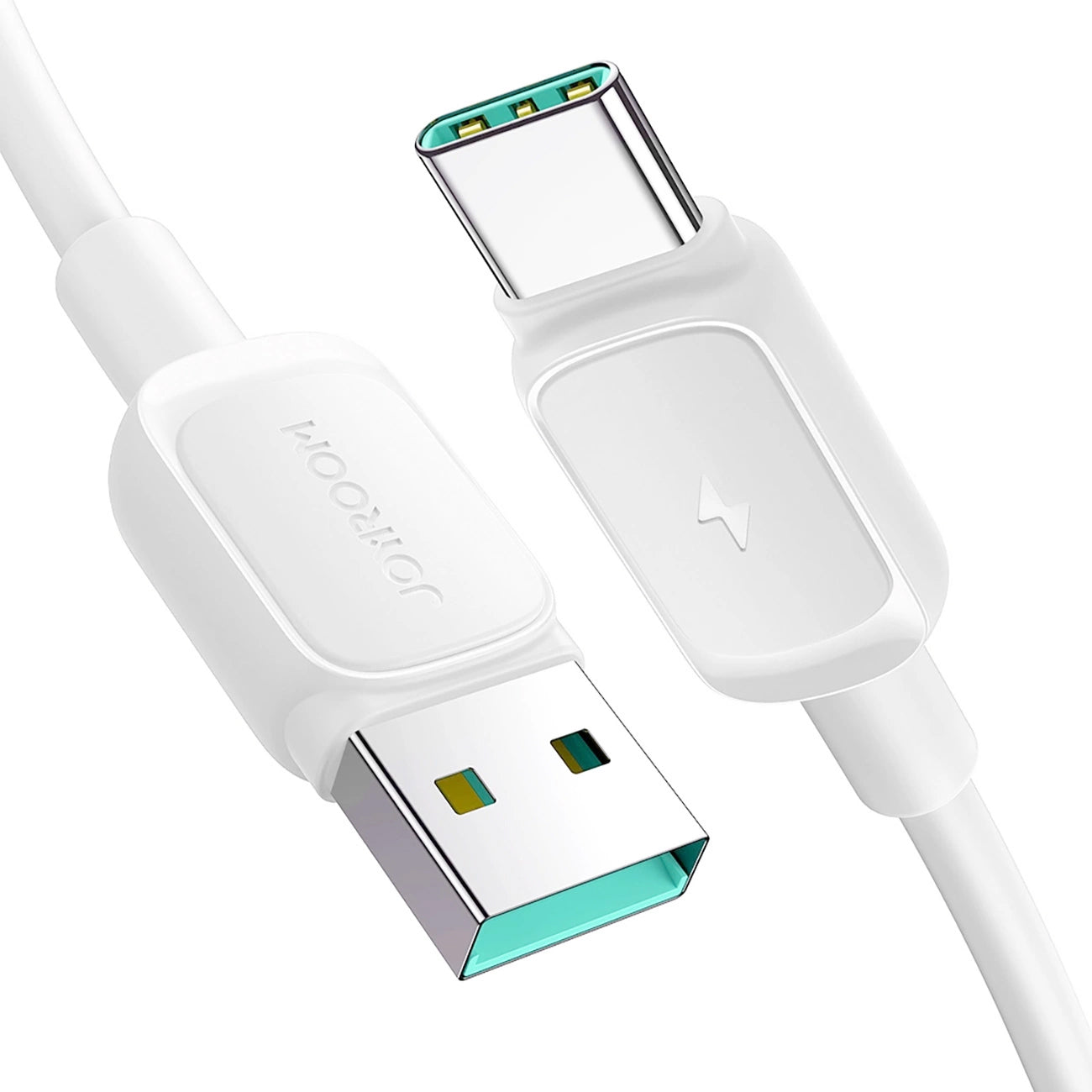 USB-A - USB-C Joyroom S-A14 Data- ja Latauskaapeli, 20W, 1.2m, Valkoinen