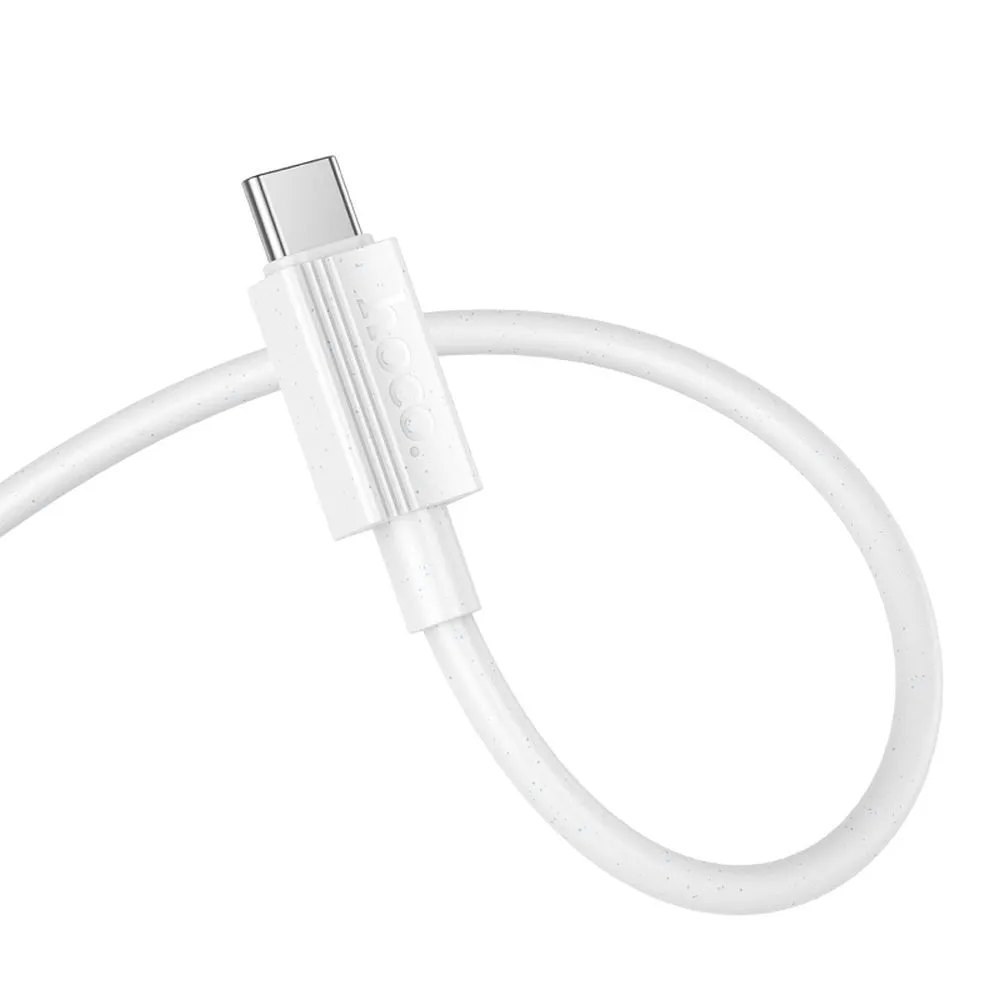 USB-A to USB-C Data and Charging Cable HOCO X107, 18W, 1m, White