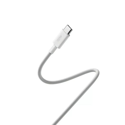 USB-C - USB-C Xiaomi Data- ja Latauskaapeli, 120W, 1m, Valkoinen BHR087KGL