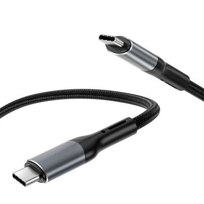 USB-C - USB-C WiWu Wi-C036 Data- ja Latauskaapeli, 240W, 1m, Musta