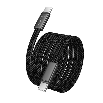 USB-C - USB-C HOCO X125 -data- ja latauskaapeli, 60W, 1m, Musta