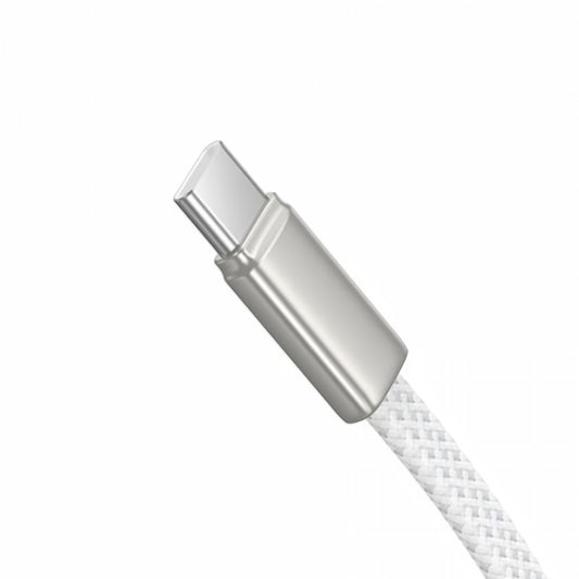 USB-C - USB-C HOCO X125 -data- ja latauskaapeli, 60W, 1m, Valkoinen
