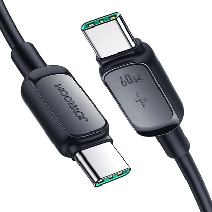 USB-C - USB-C -data- ja latauskaapeli Joyroom A14, 60W, 1.2m, Musta