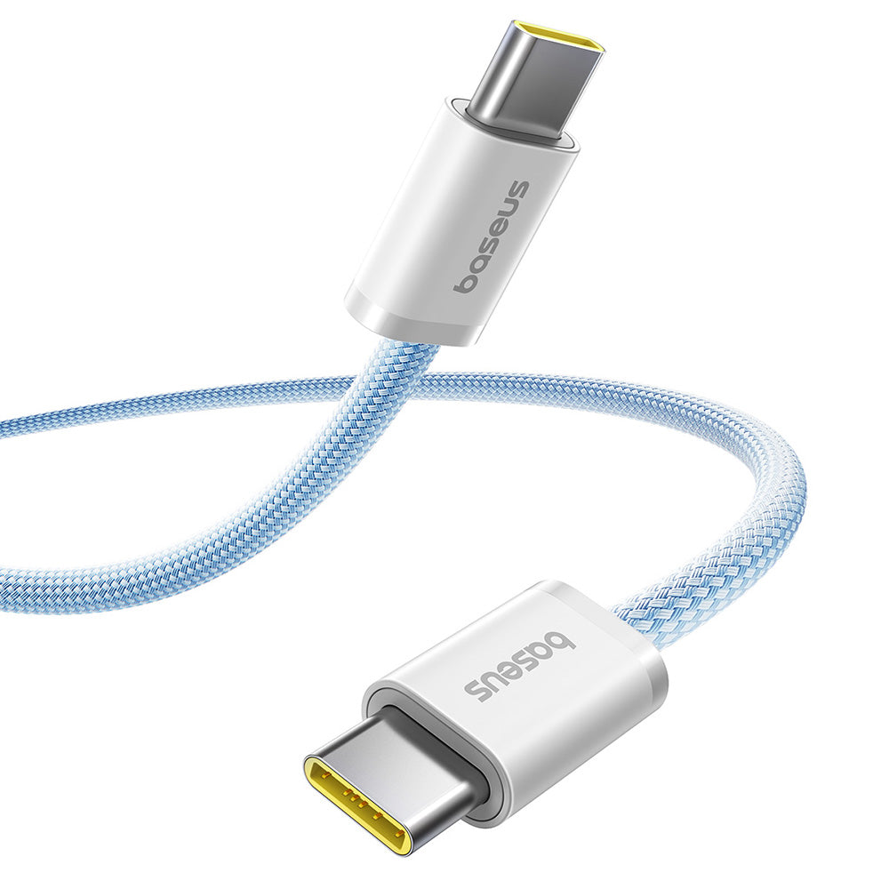USB-C - USB-C Data- ja Latauskaapeli Baseus Dynamic 4 Series, 100W, 1m, Sininen P10381400311-00