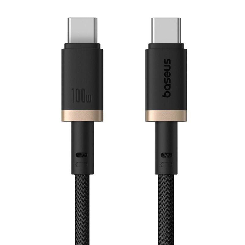 USB-C - USB-C Baseus Dura Series -kaapeli, 100W, 2m, Kulta P10377803U01-03