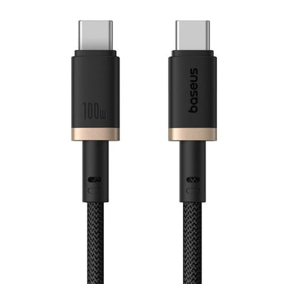 USB-C - USB-C Baseus Dura Series -kaapeli, 100W, 2m, Kulta P10377803U01-03